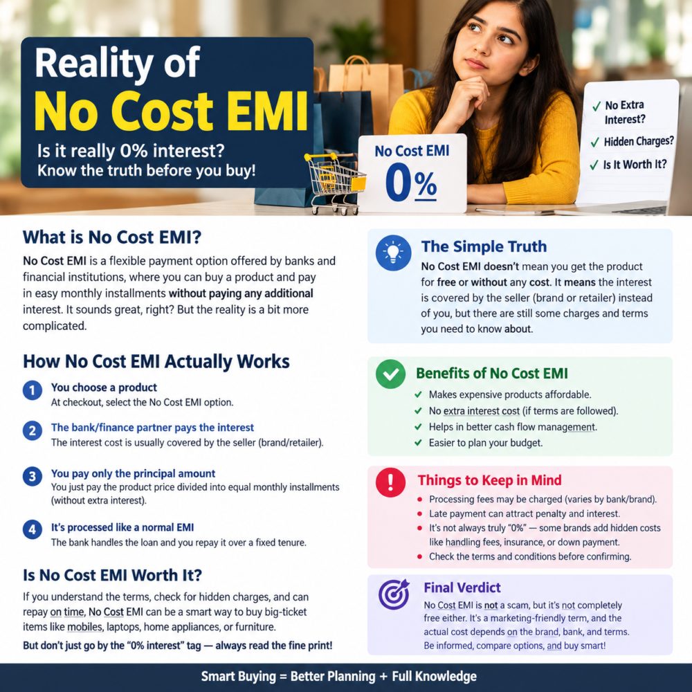 Reality of No Cost EMI: Is It Really Interest-Free?